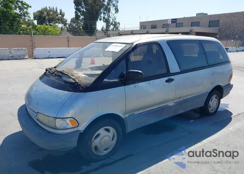 1991 Toyota Previa Le из США, поврежденный, VIN JT3AC22S9M0007206